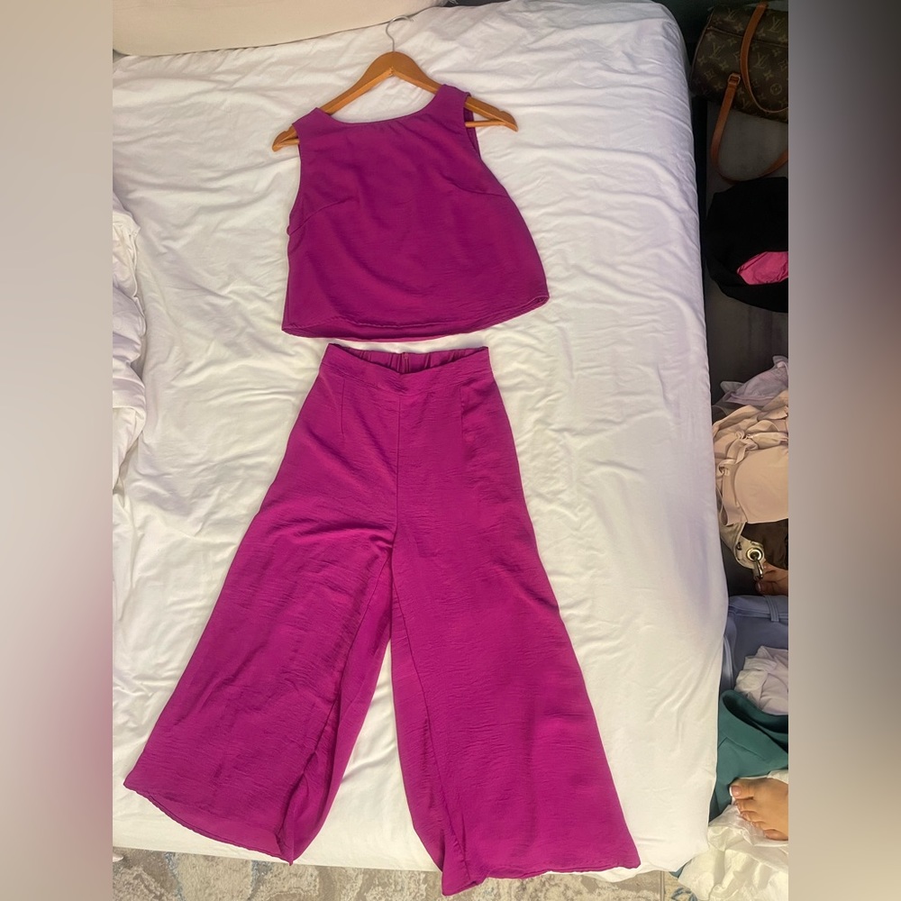 Purple two piece